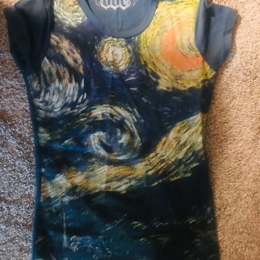 Starry Night Graphic T-Shirt
